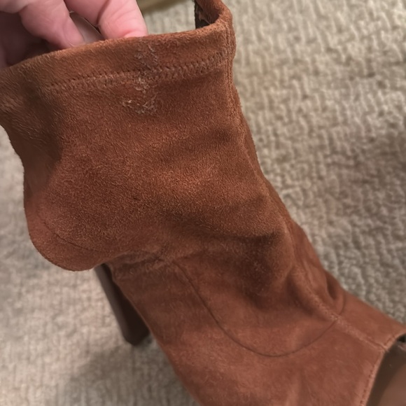 Dianne von furstenberg Amara peep toe bootie 7 - Picture 6 of 10